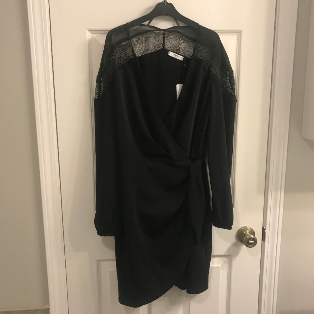 Black Wrap Dress